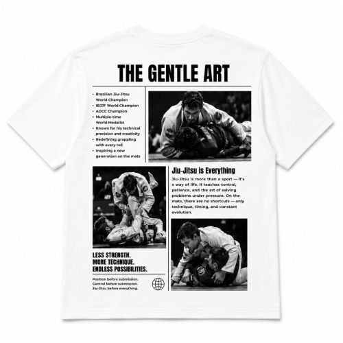 ФУТБОЛКА GFT THE GENTLE ART WHITE